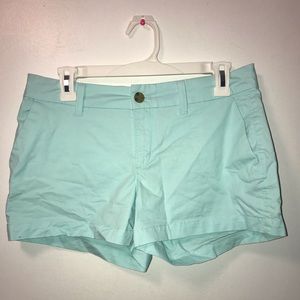 Light blue shorts!
